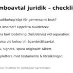 samboavtal juridik